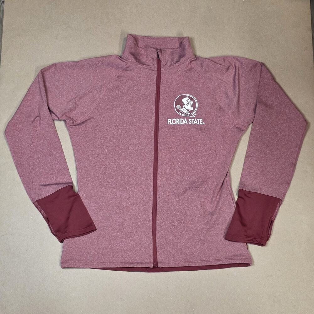 Rivalry Threads Florida State Seminoles full-zip jacket THUMBHOLES sz L Fitted
